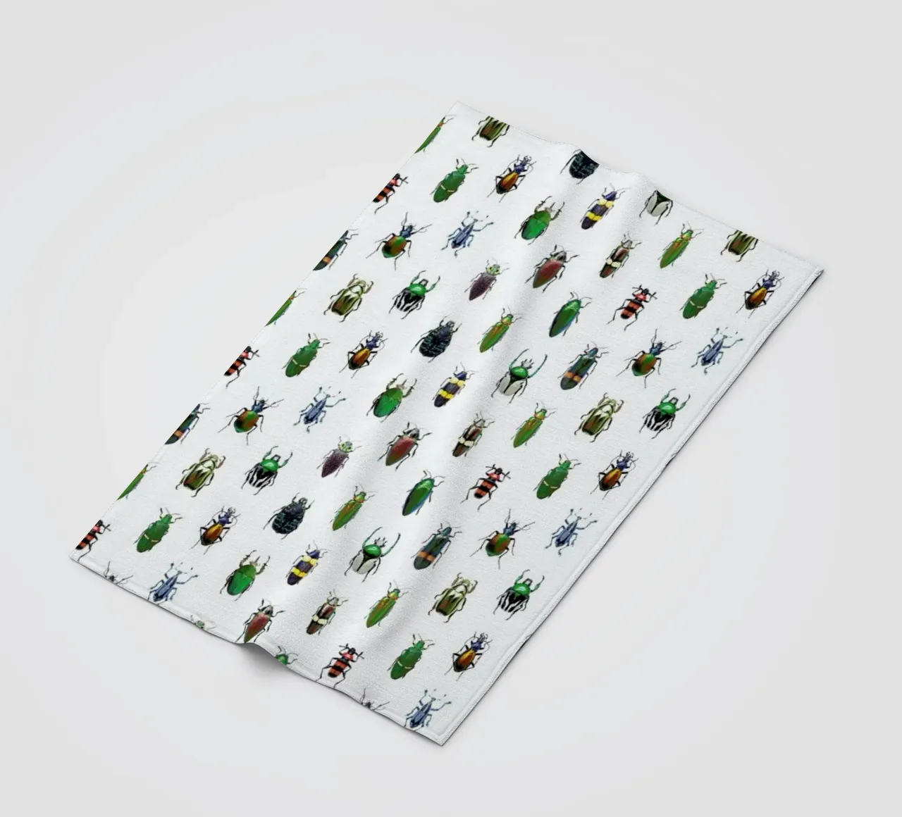 Beetles fleecedeken van Curious Collections by Marielle Leenders