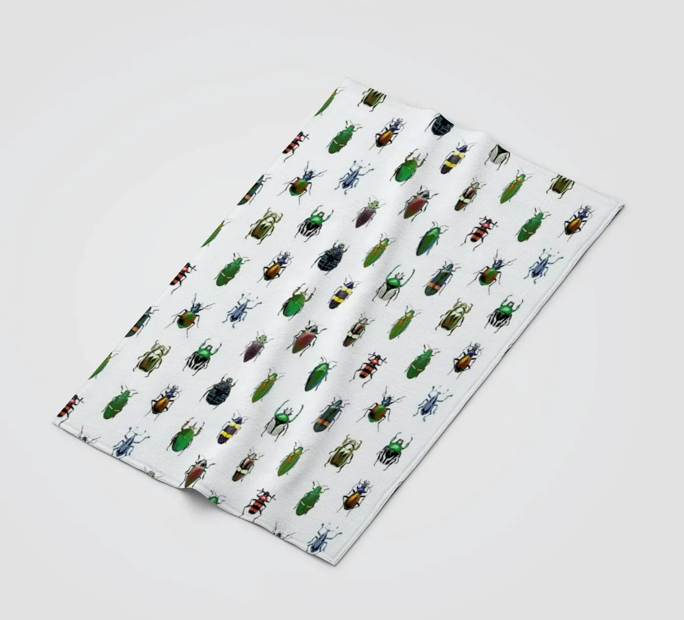 Beetles fleecedeken van Curious Collections by Marielle Leenders