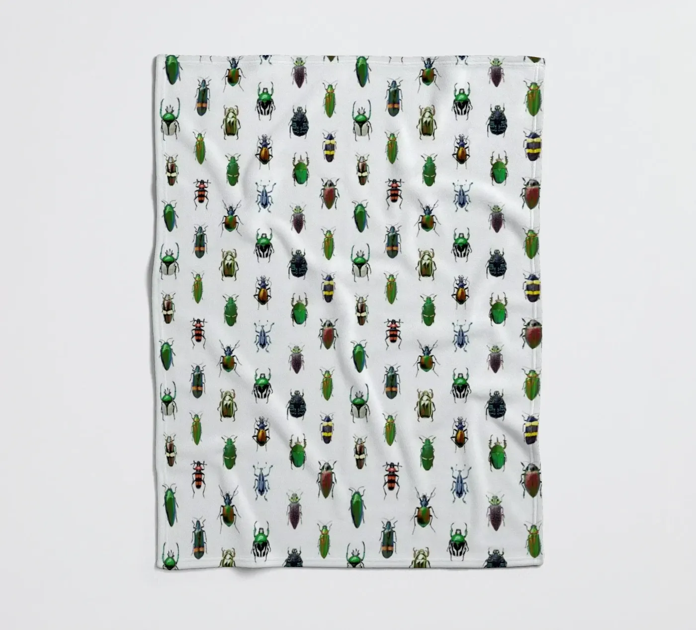 Beetles fleecedeken van Curious Collections by Marielle Leenders