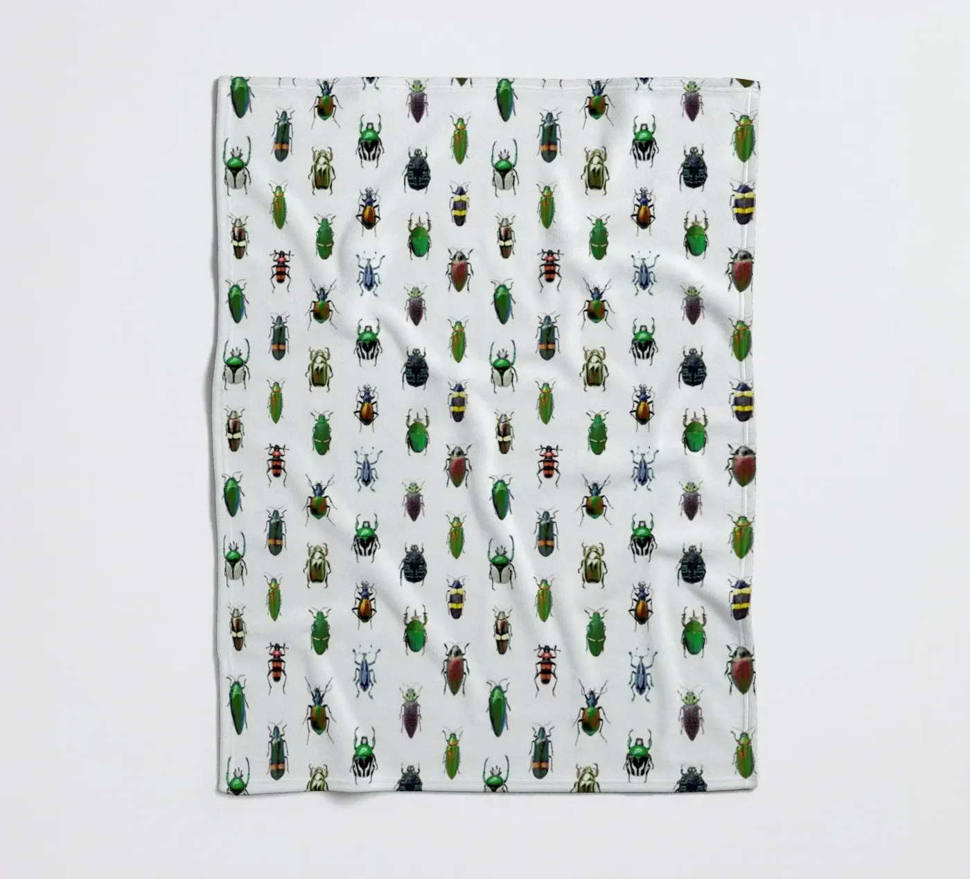 Beetles fleecedeken van Curious Collections by Marielle Leenders