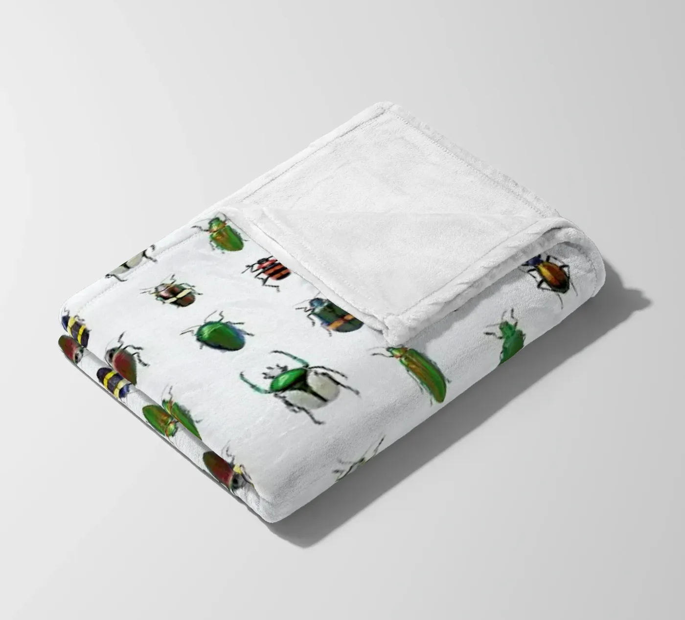 Beetles fleecedeken van Curious Collections by Marielle Leenders