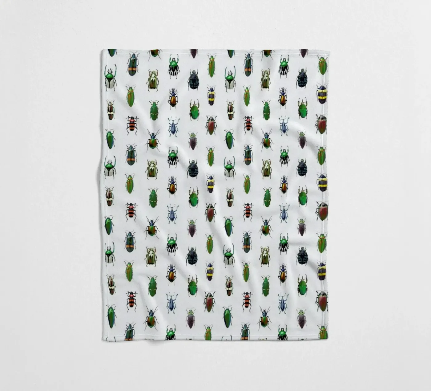 Beetles fleecedeken van Curious Collections by Marielle Leenders