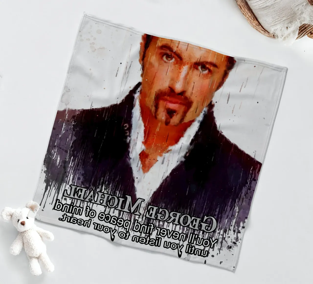 George Michael Quote coperta in pile da Gunawan Rb