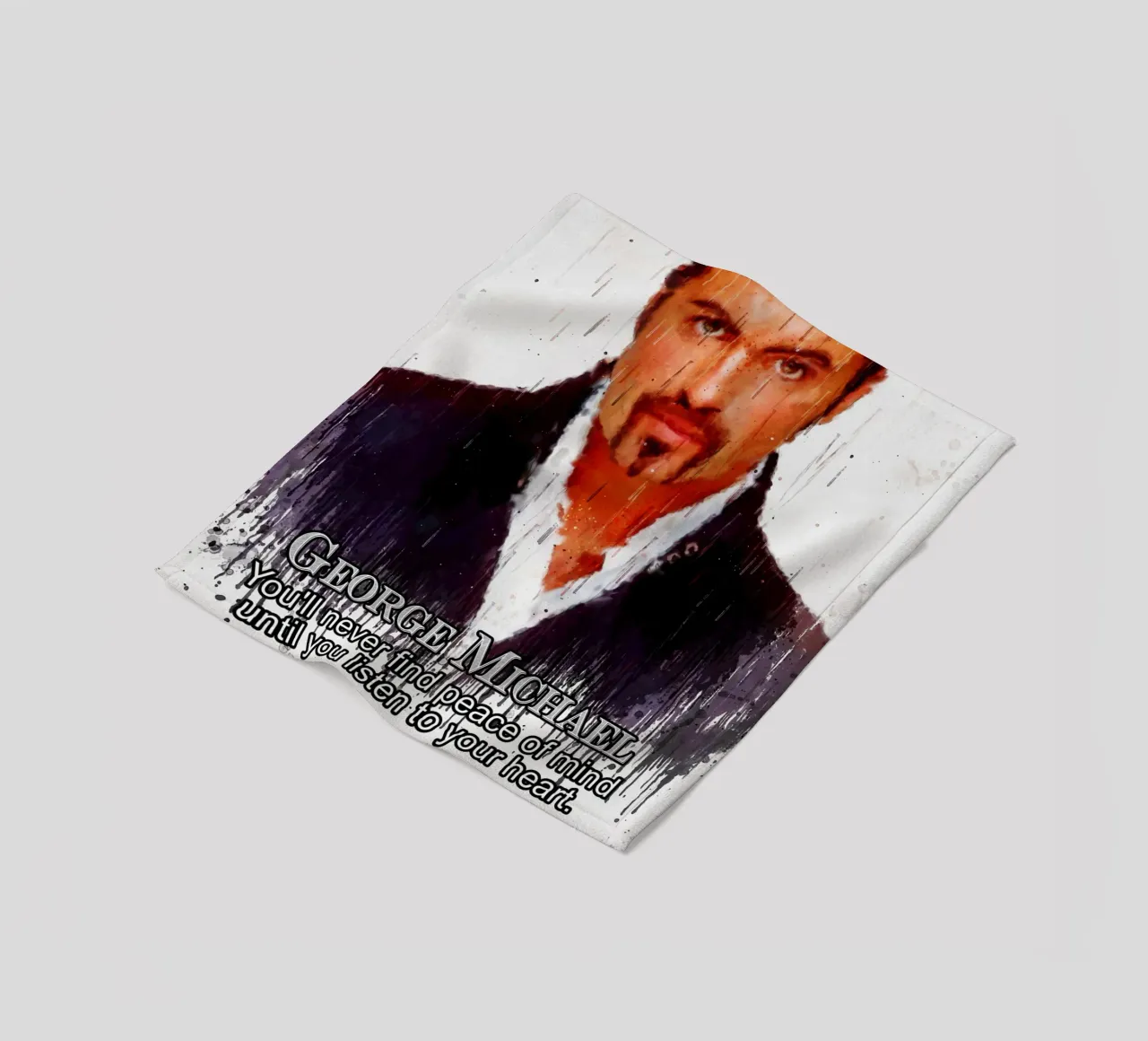 George Michael Quote coperta in pile da Gunawan Rb
