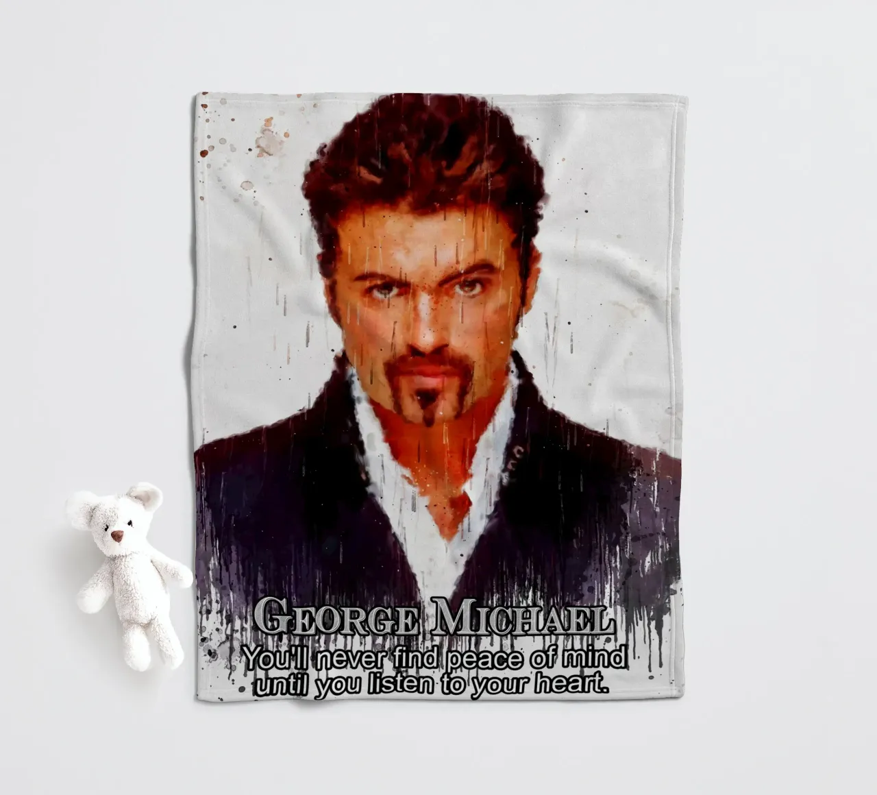 George Michael Quote coperta in pile da Gunawan Rb