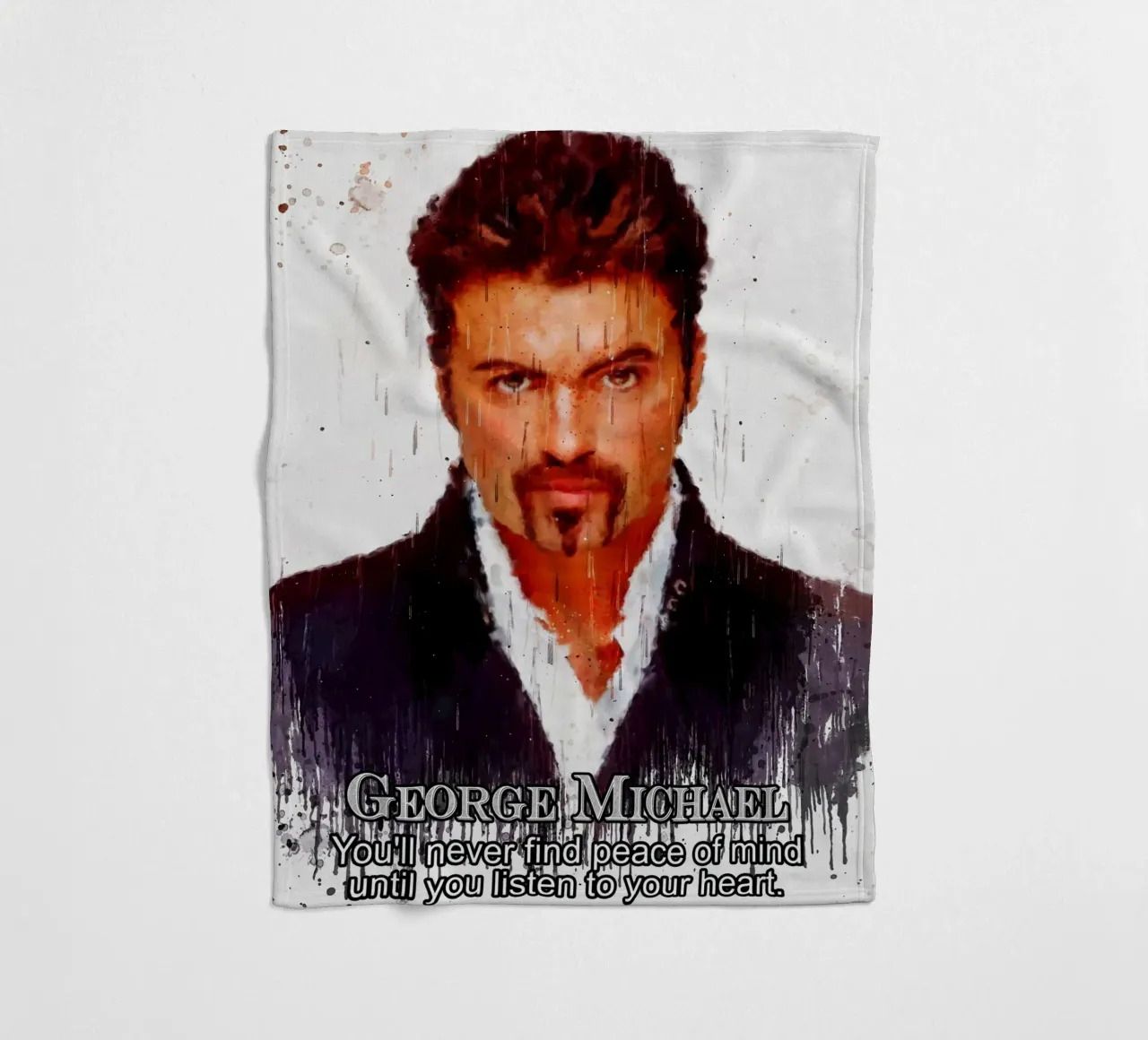 George Michael Quote coperta in pile da Gunawan Rb