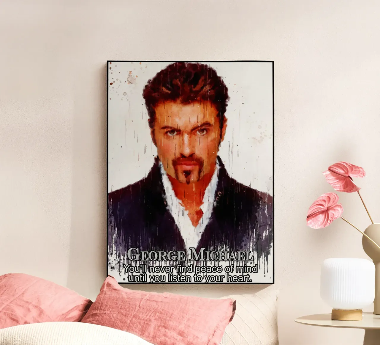 George Michael Quote plexiglass da Gunawan Rb