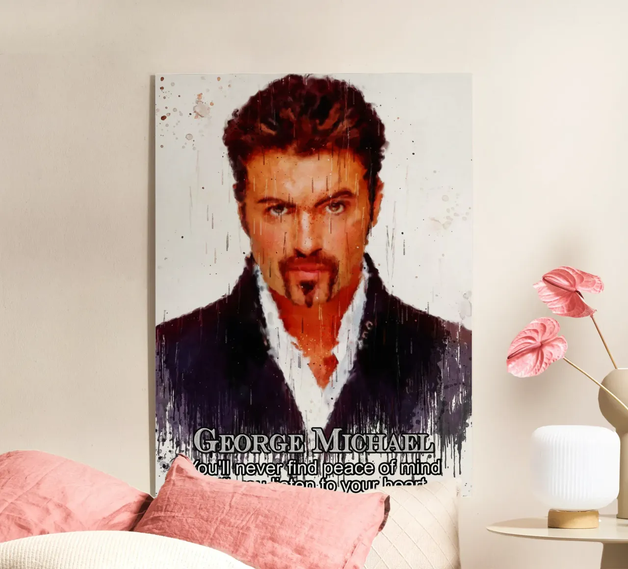 George Michael Quote plexiglass da Gunawan Rb