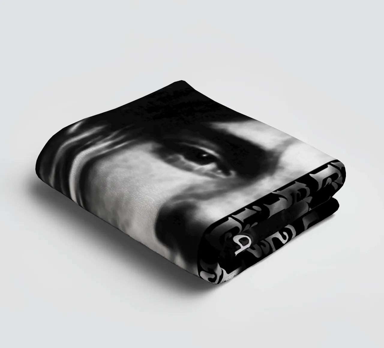 Kurt Cobain Quote dumb towel by Gunawan Rb