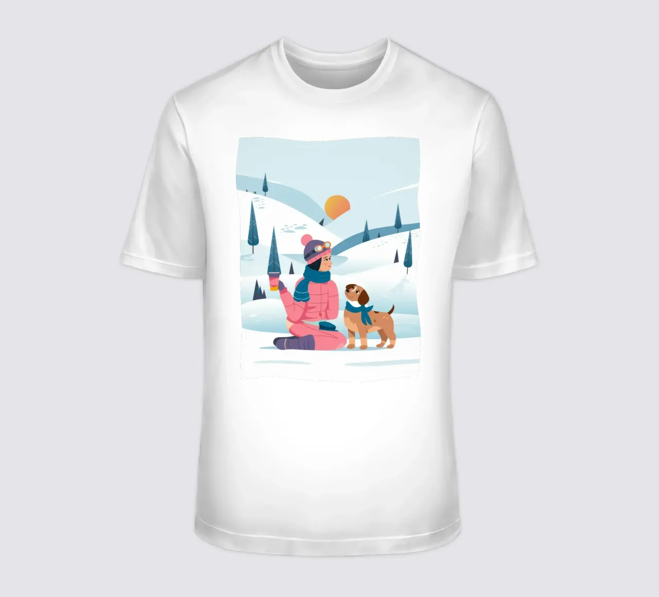 Compagni d'inverno t-shirt da Artie Shifa