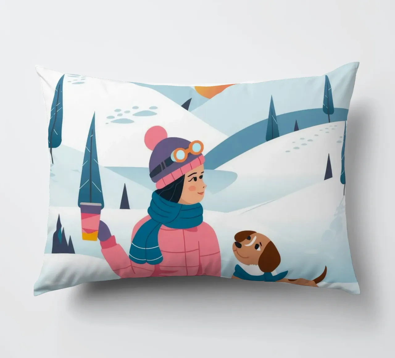 Compagni d'inverno cuscino da Artie Shifa