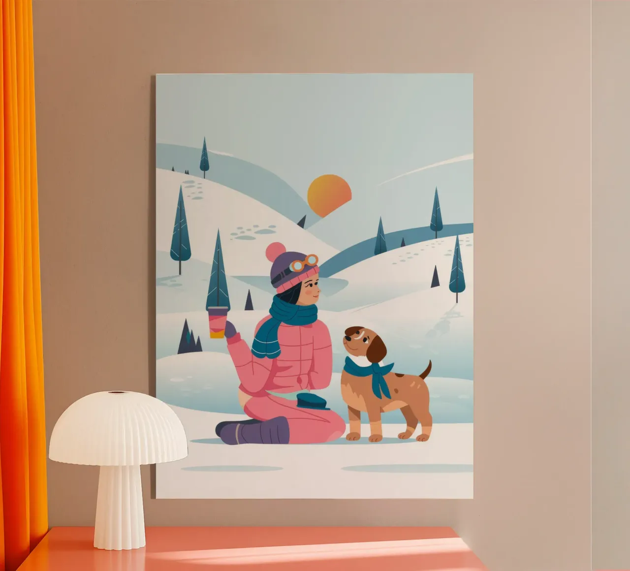 Compagni d'inverno plexiglass da Artie Shifa