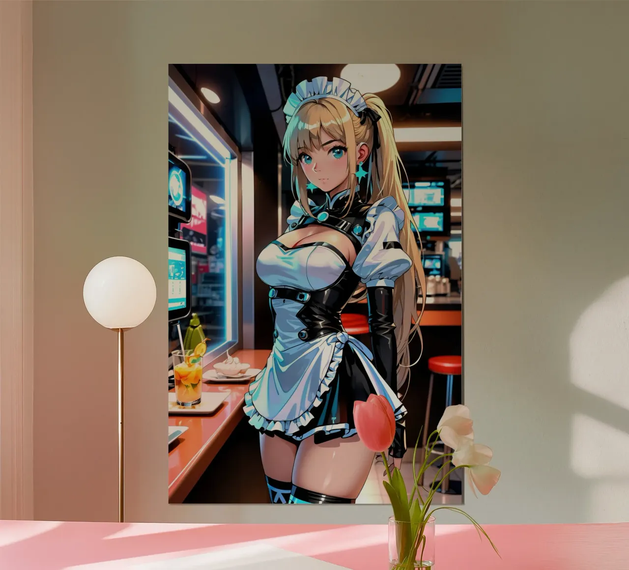 ragazza anime poster da 🎁 ARTVI-SHOP