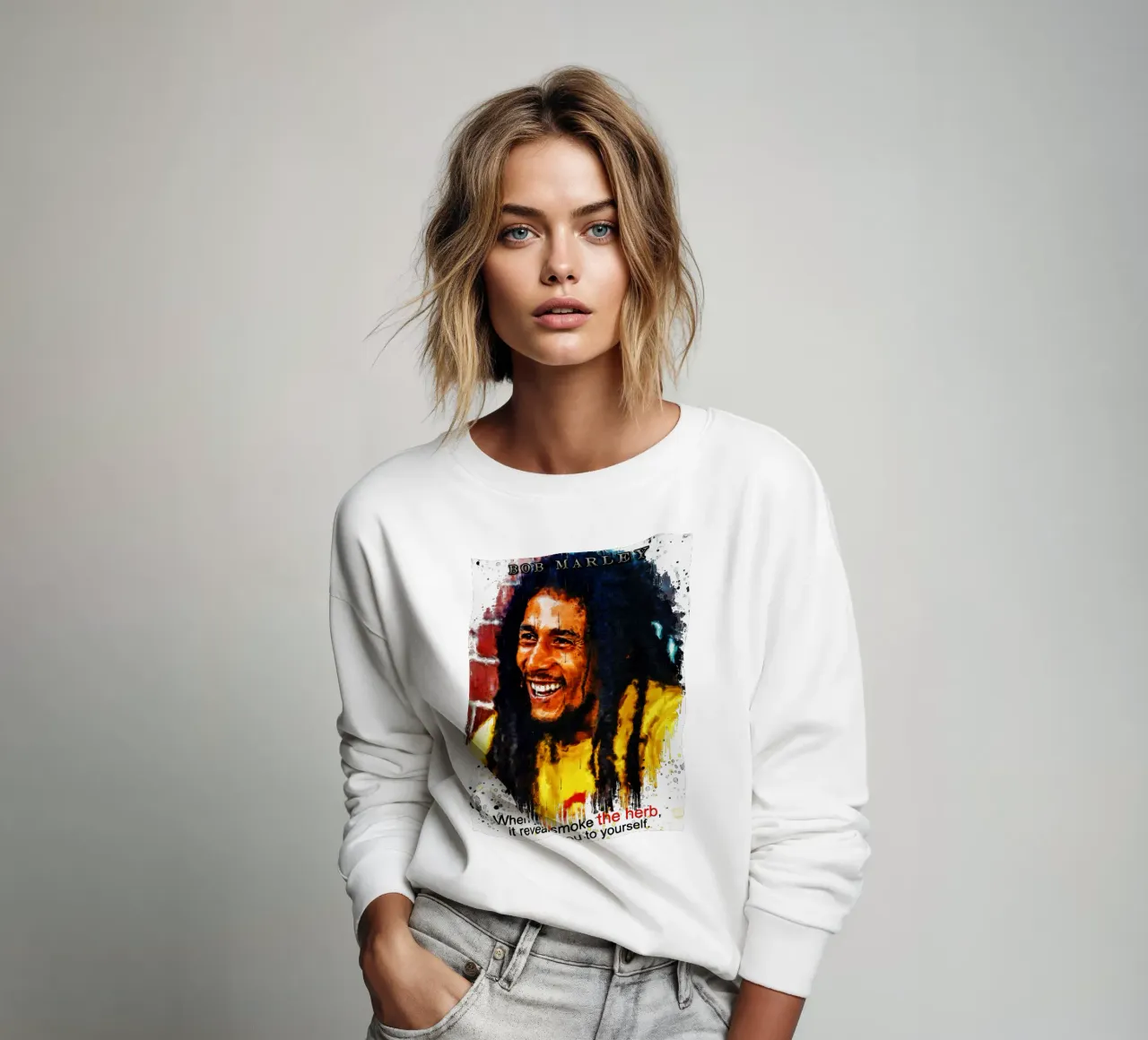 Quando si fuma l'erba felpa da Gunawan Rb