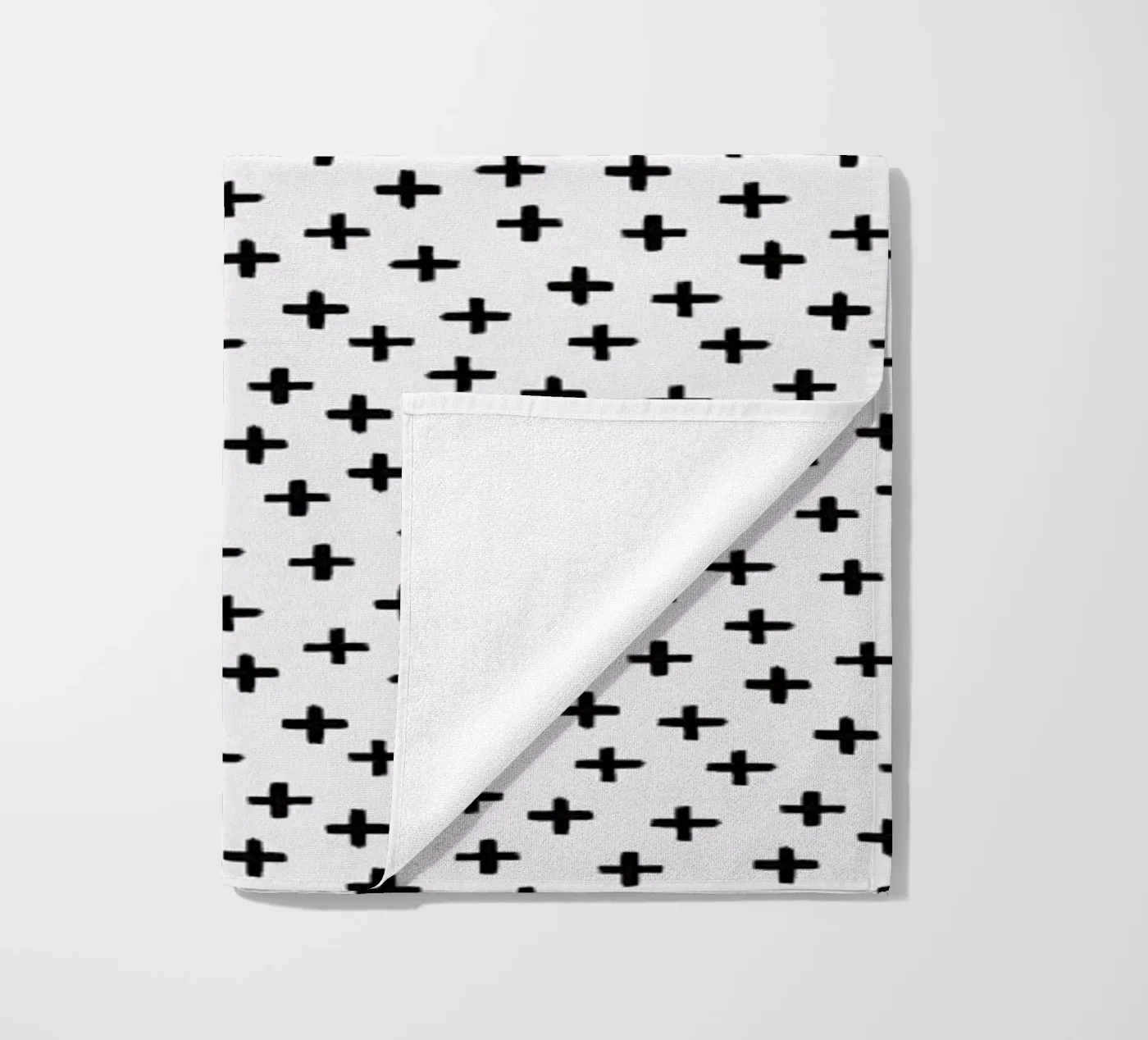Cross beach towel by Kind of Style