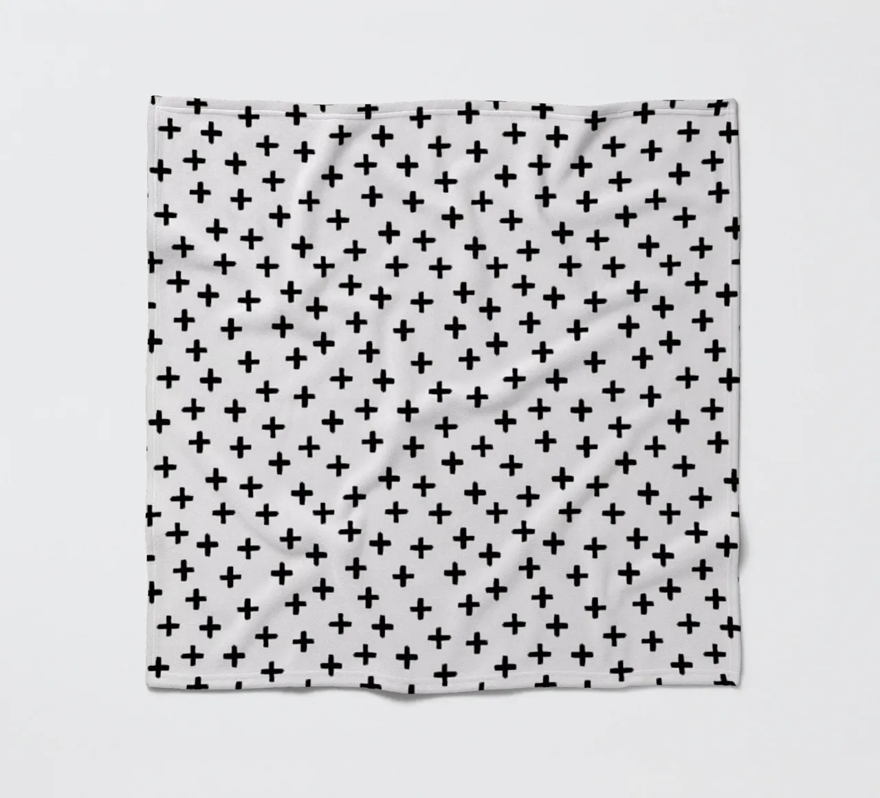 Cross fleecedeken van Kind of Style