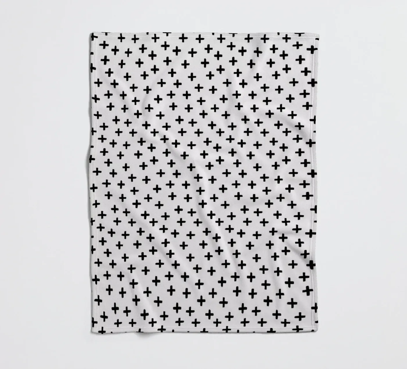 Cross fleecedeken van Kind of Style