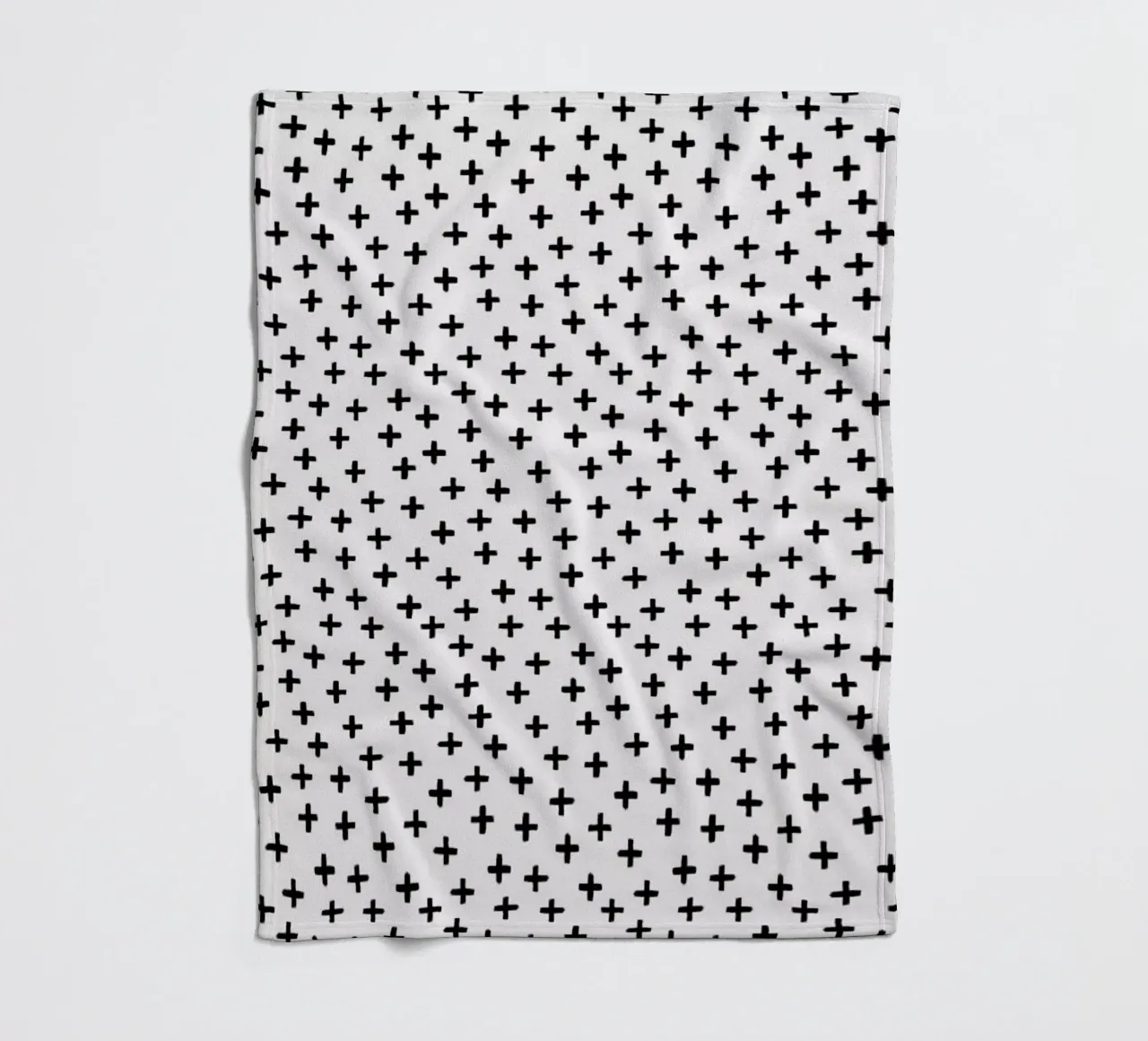 Cross fleecedeken van Kind of Style