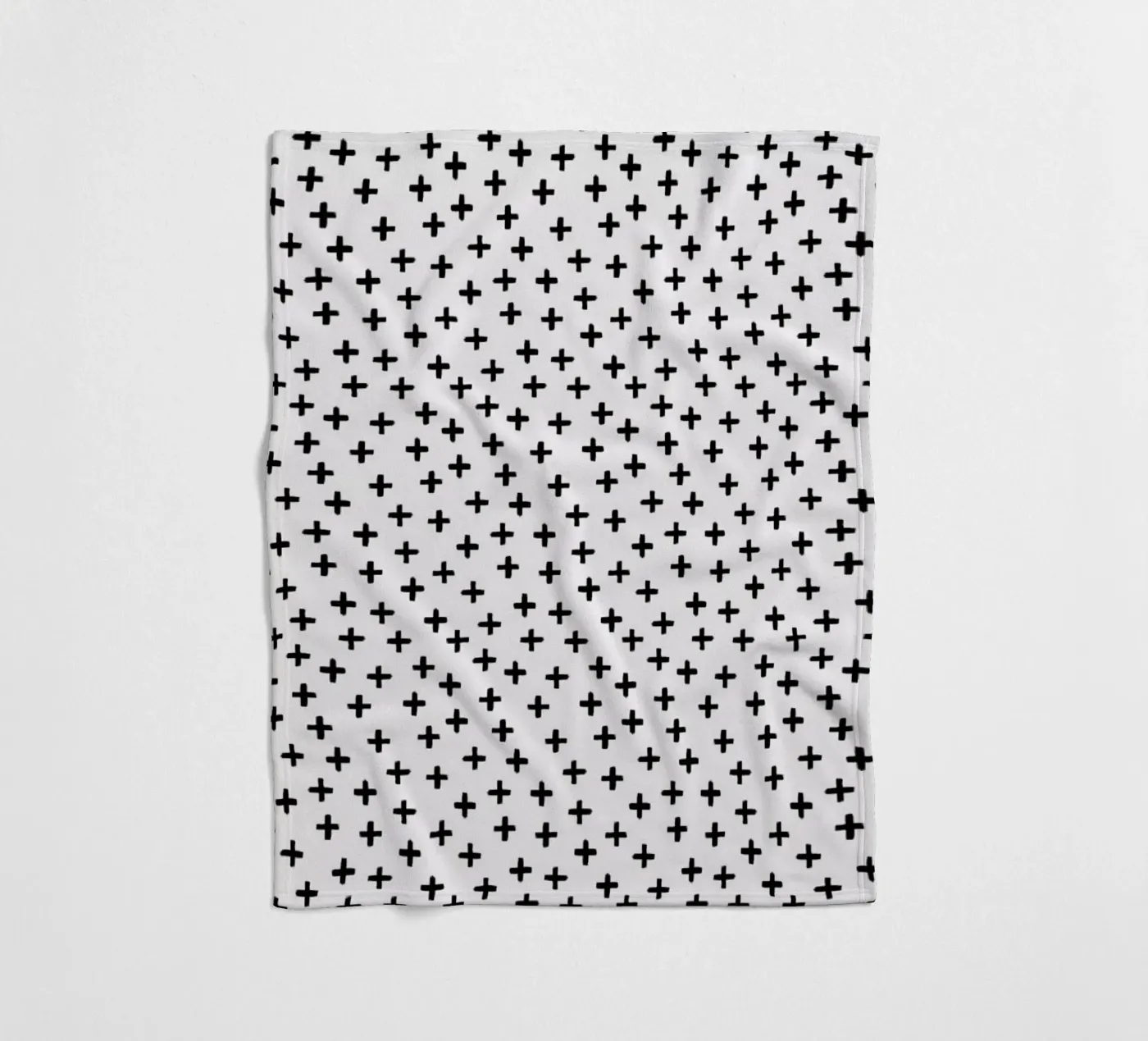 Cross fleecedeken van Kind of Style