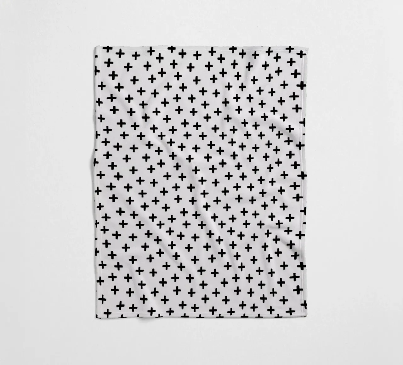 Cross fleecedeken van Kind of Style