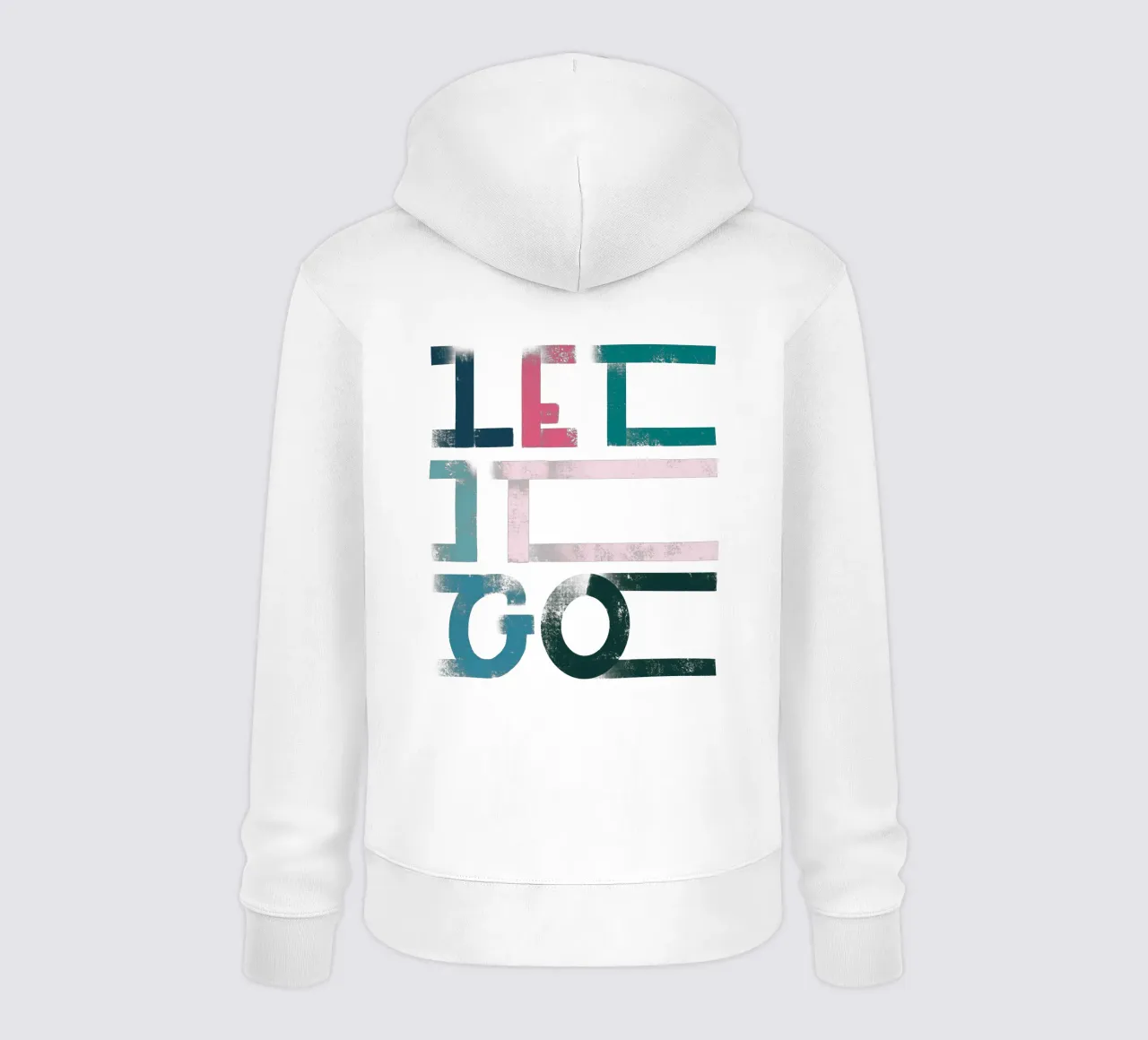 LET IT GO felpa con cappuccio da LIMITED EDITION LETTERS