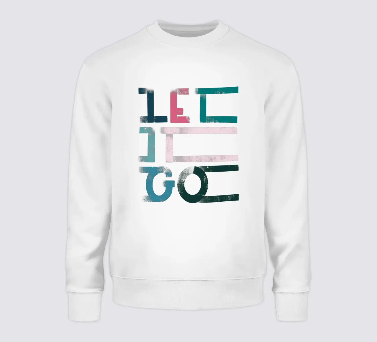 LET IT GO felpa da LIMITED EDITION LETTERS