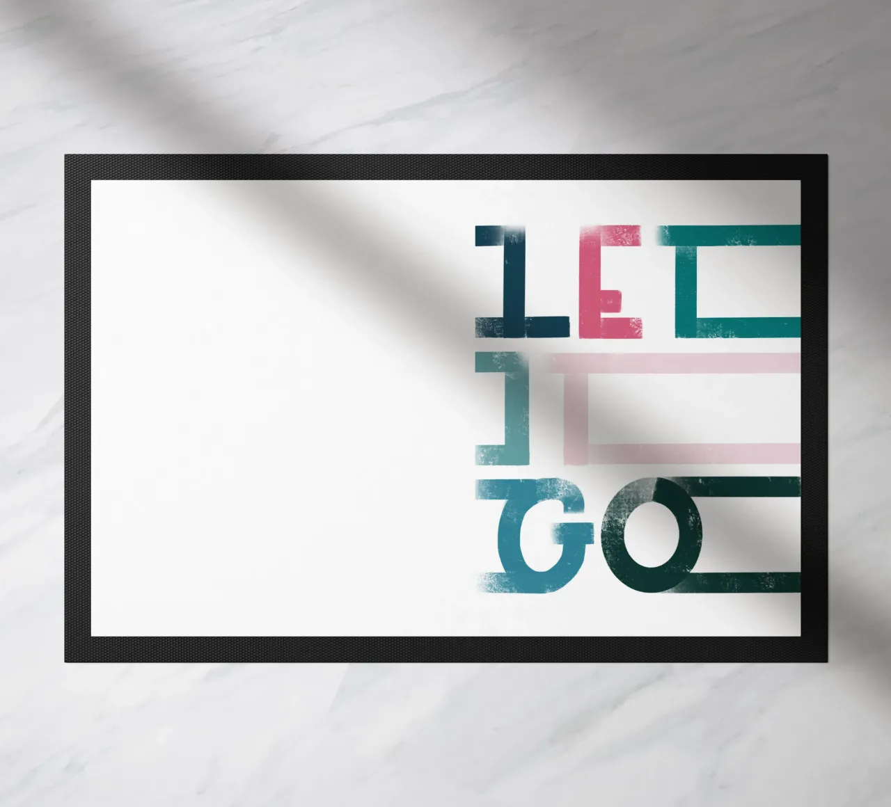 LET IT GO zerbino da LIMITED EDITION LETTERS