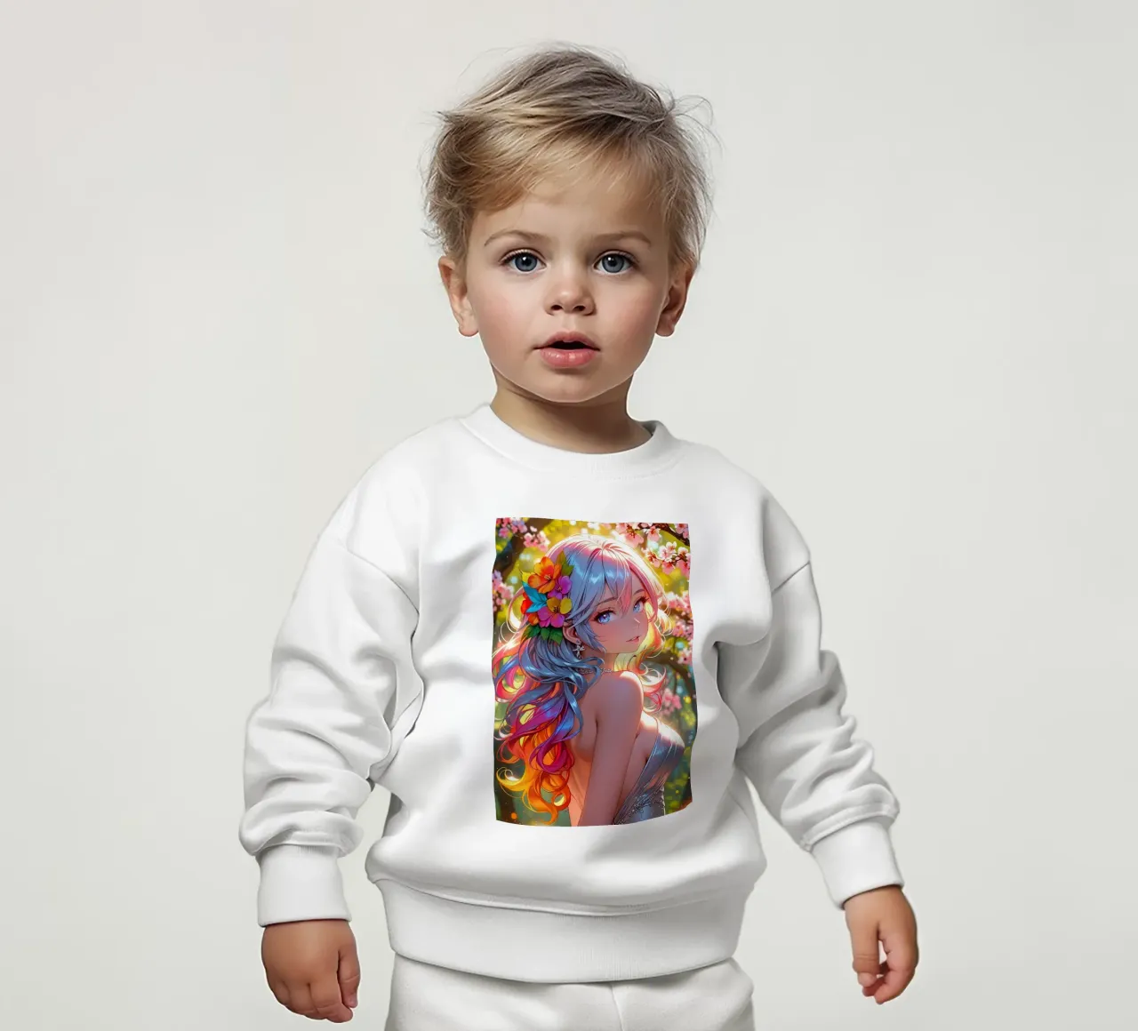 ragazza anime felpa neonato da ARTVI-SHOP