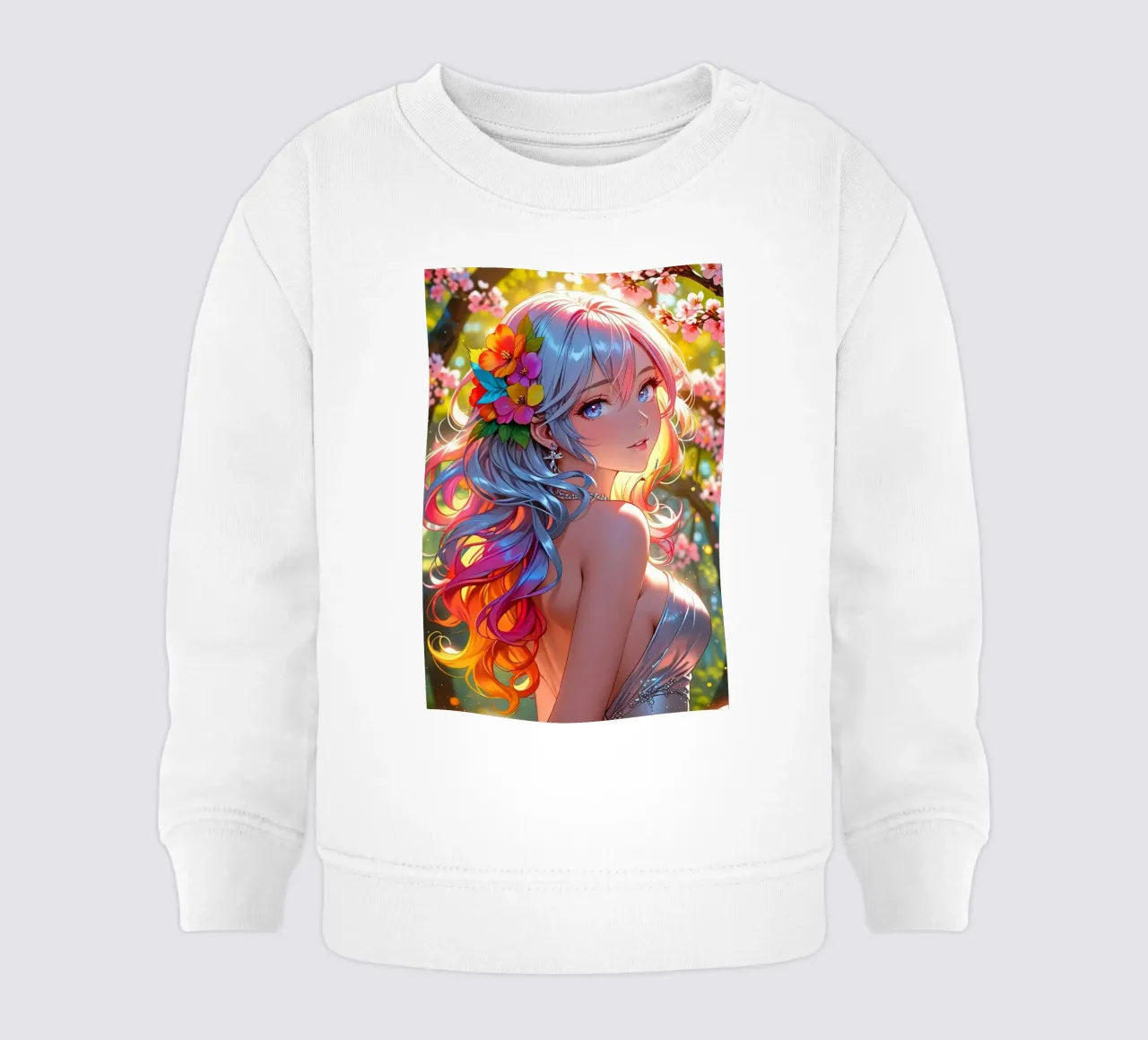 ragazza anime felpa neonato da ARTVI-SHOP