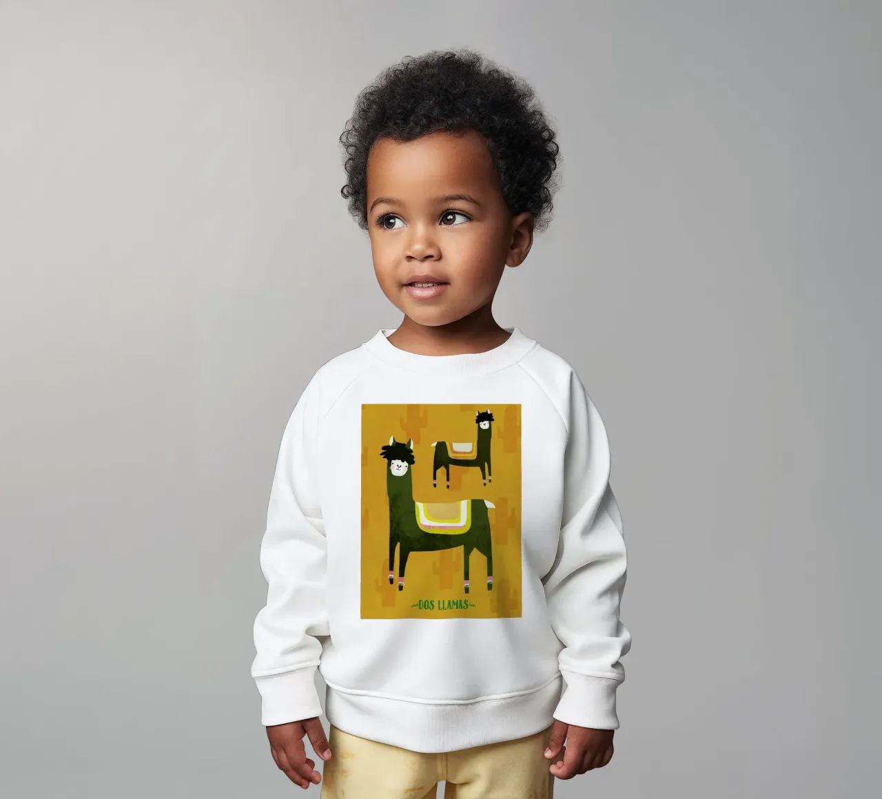 Dos Llamas felpa neonato da treechild