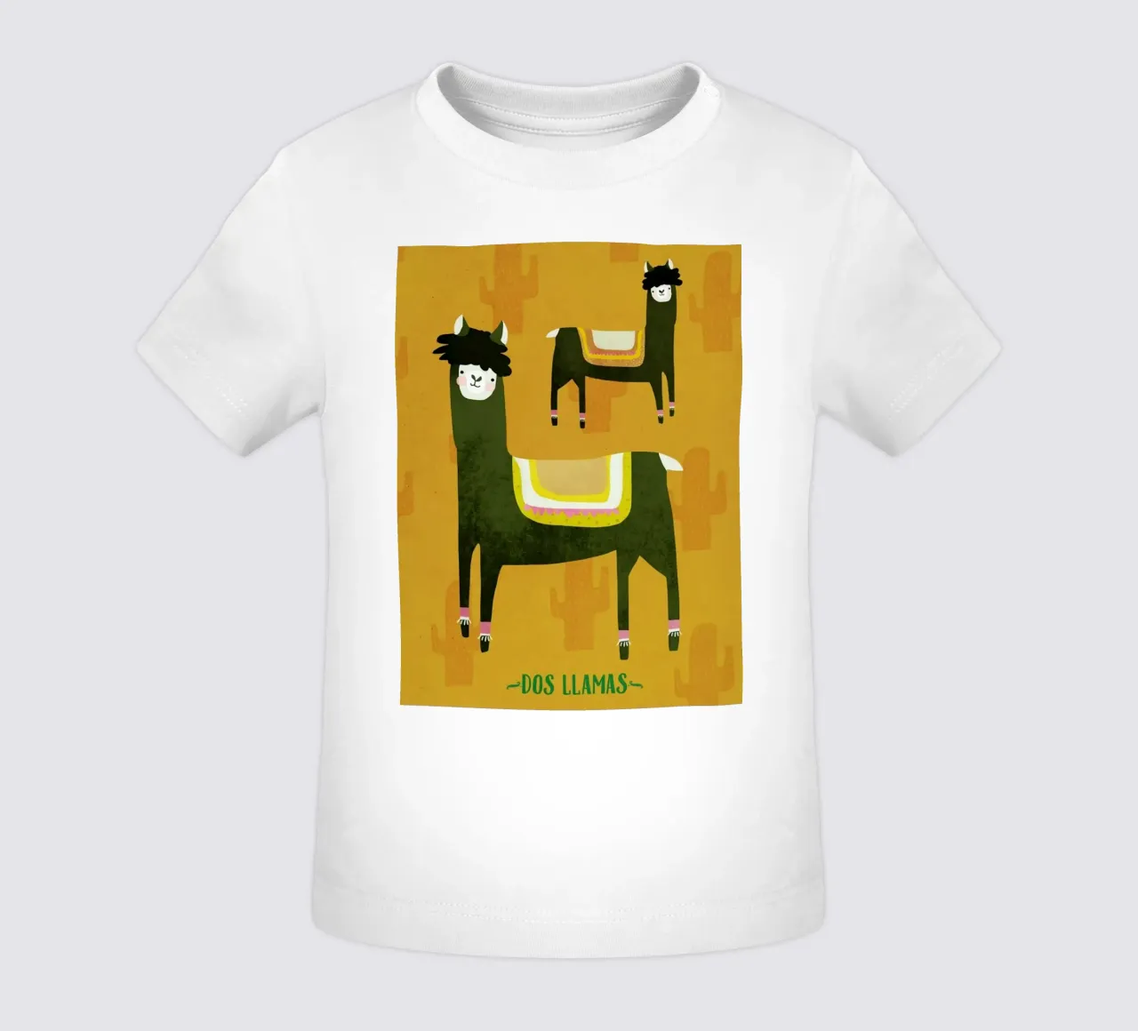 Dos Llamas maglietta neonato da treechild