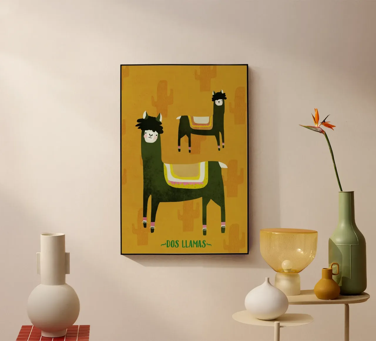 Dos Llamas plexiglass da treechild