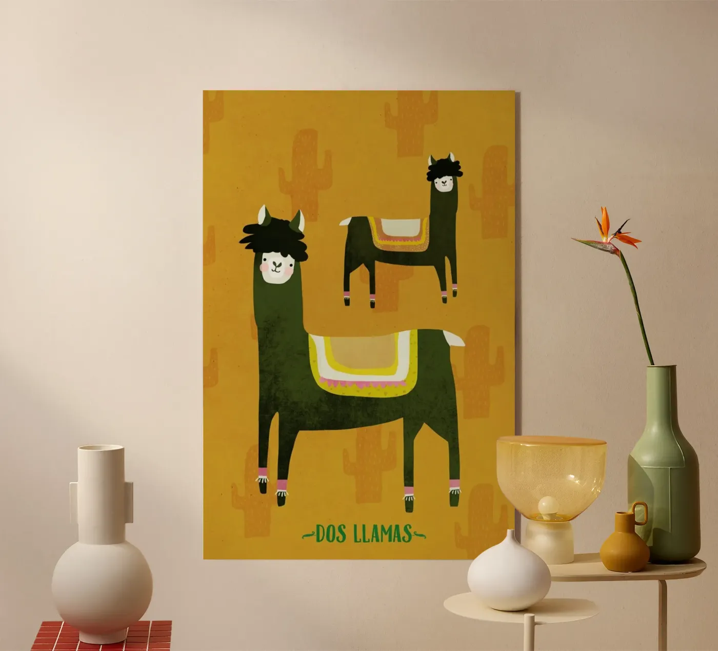 Dos Llamas plexiglass da treechild