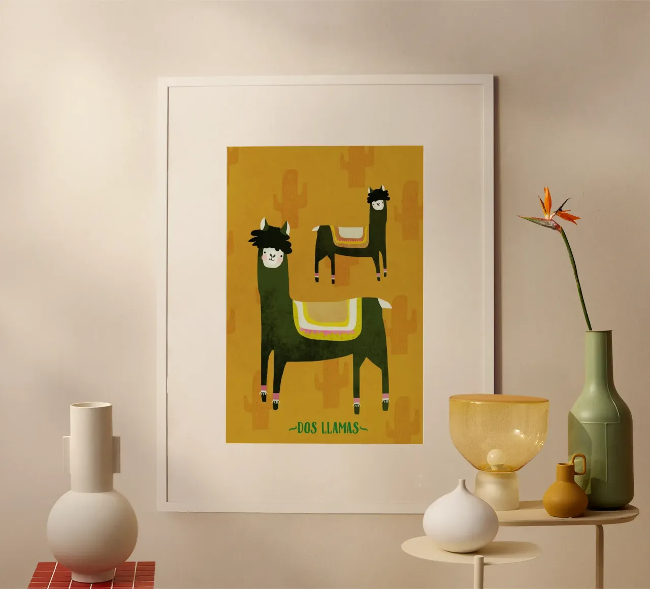 Dos Llamas carta hahnemühle da treechild
