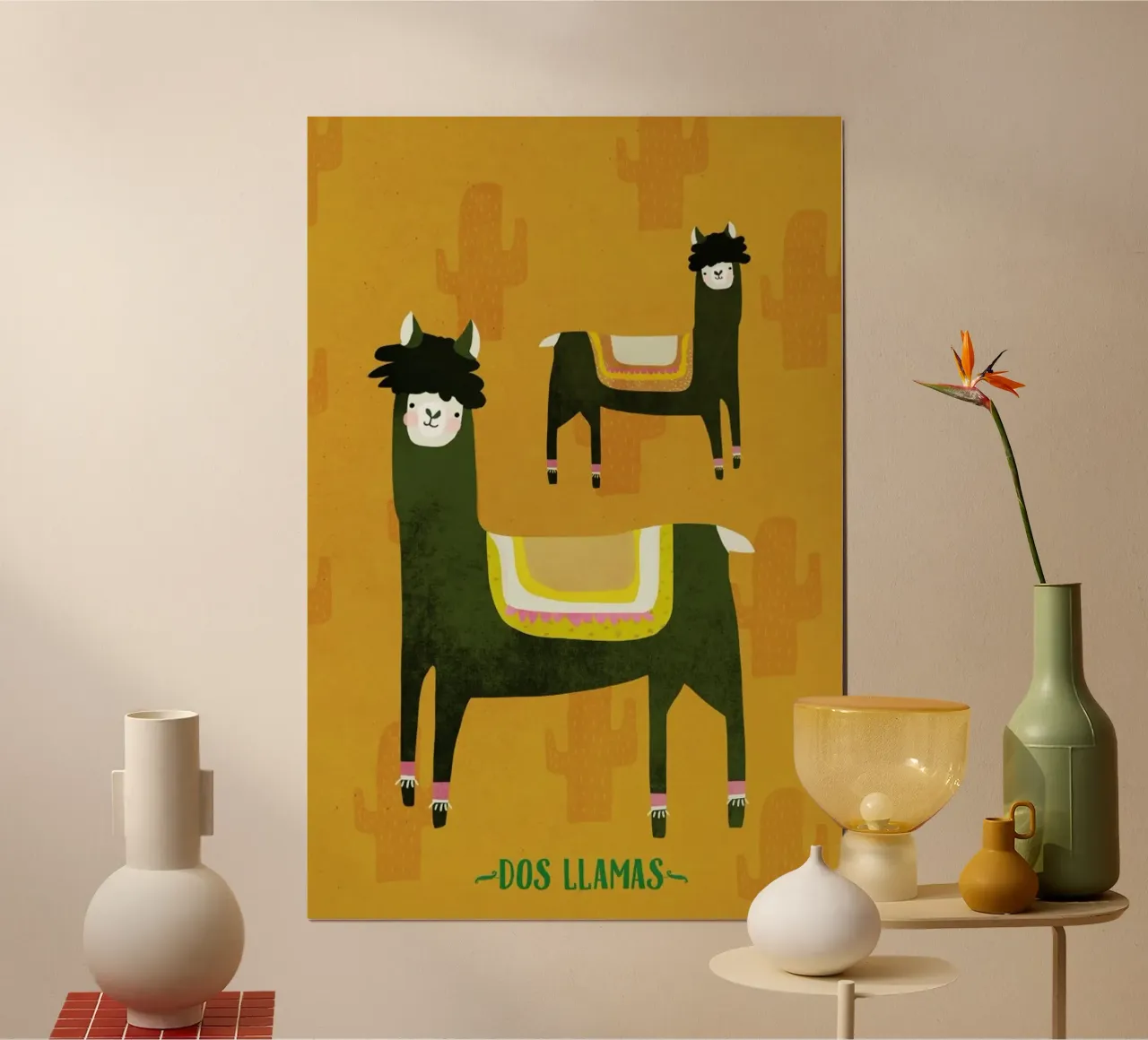 Dos Llamas carta hahnemühle da treechild