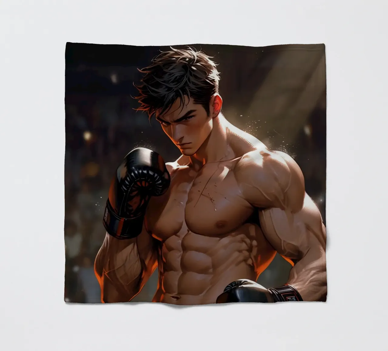 anime fighter coperta in pile da 🎁 ARTVI-SHOP