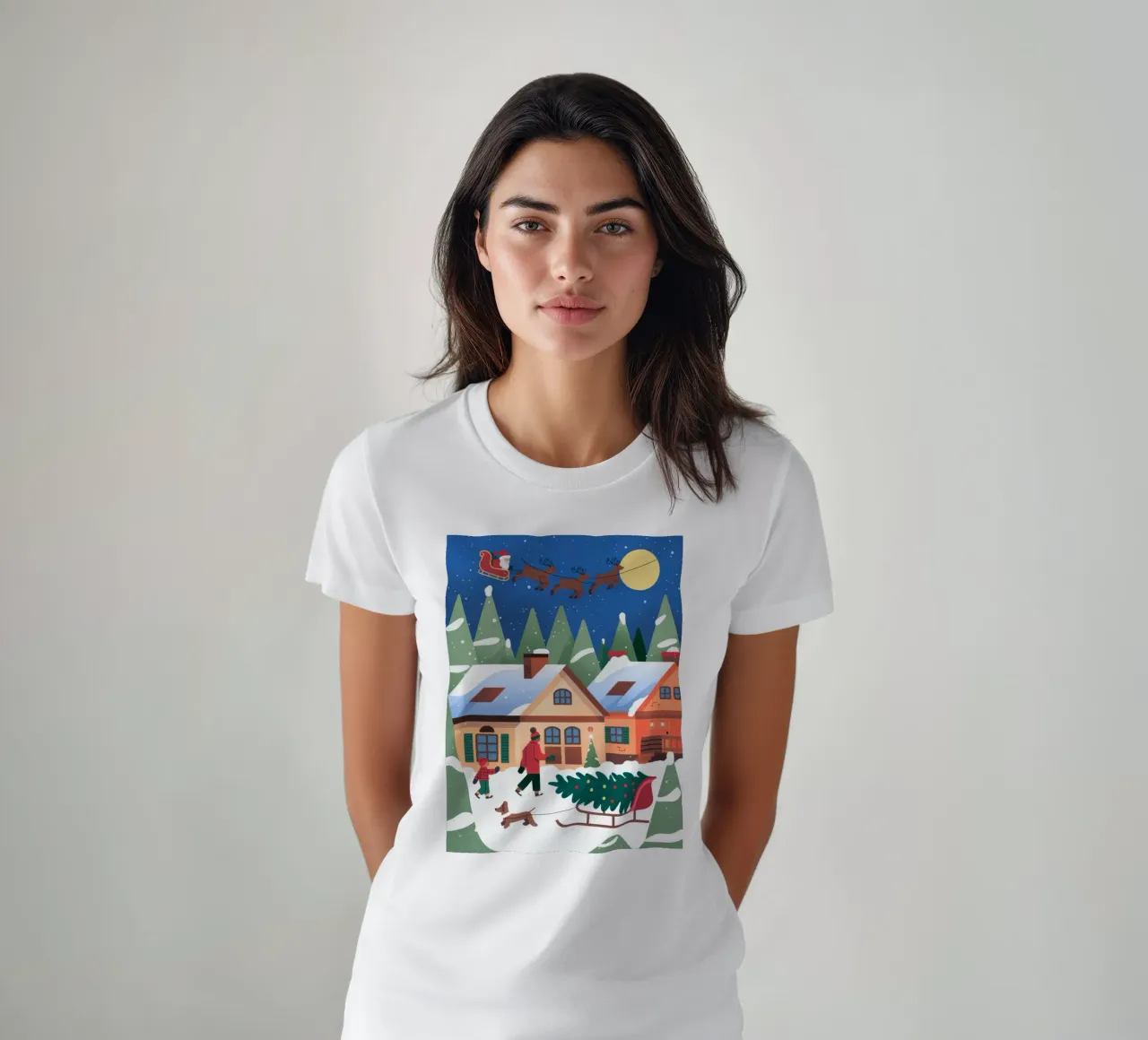 Festa d'inverno t-shirt da Artie Shifa