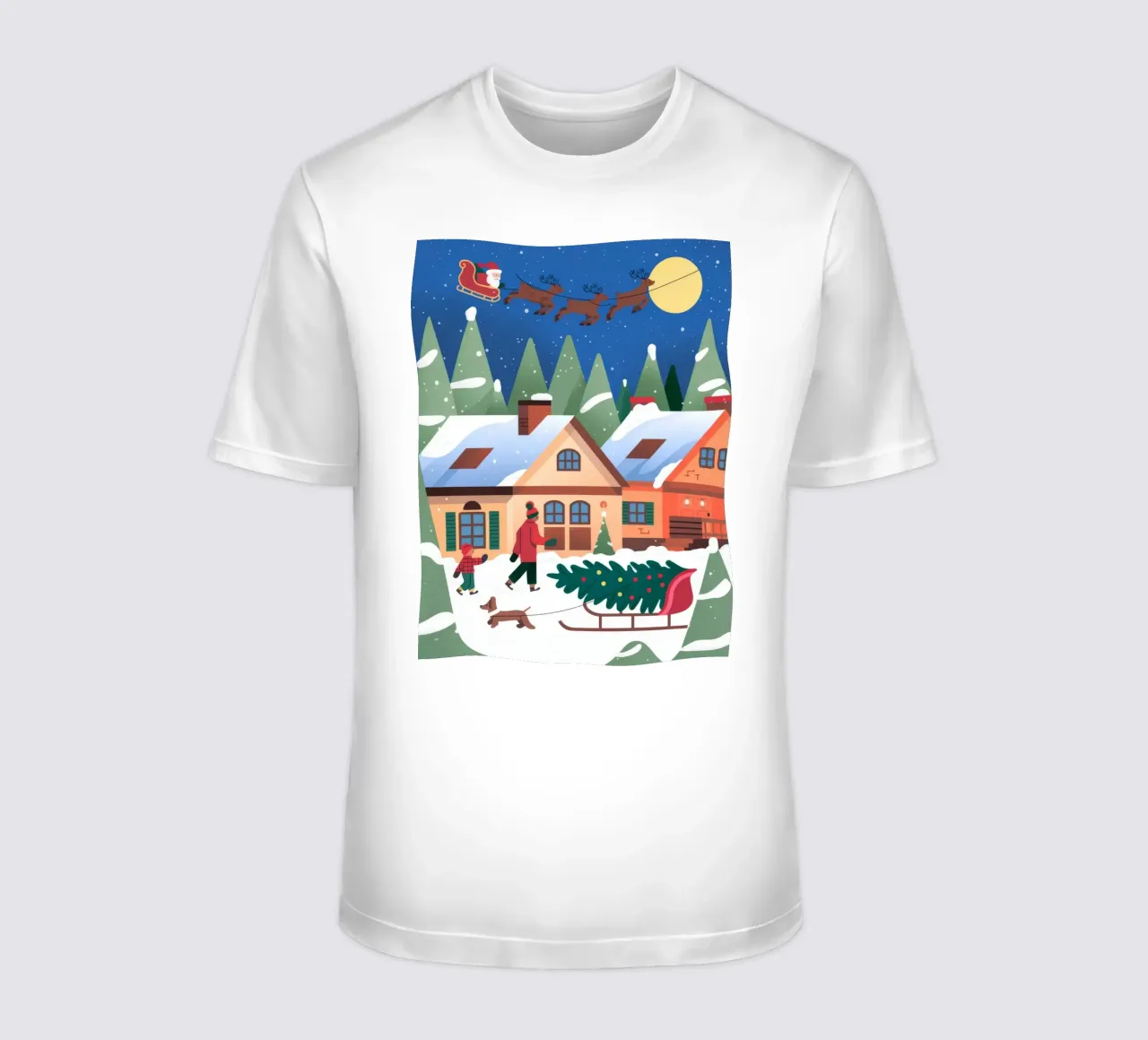 Festa d'inverno t-shirt da Artie Shifa