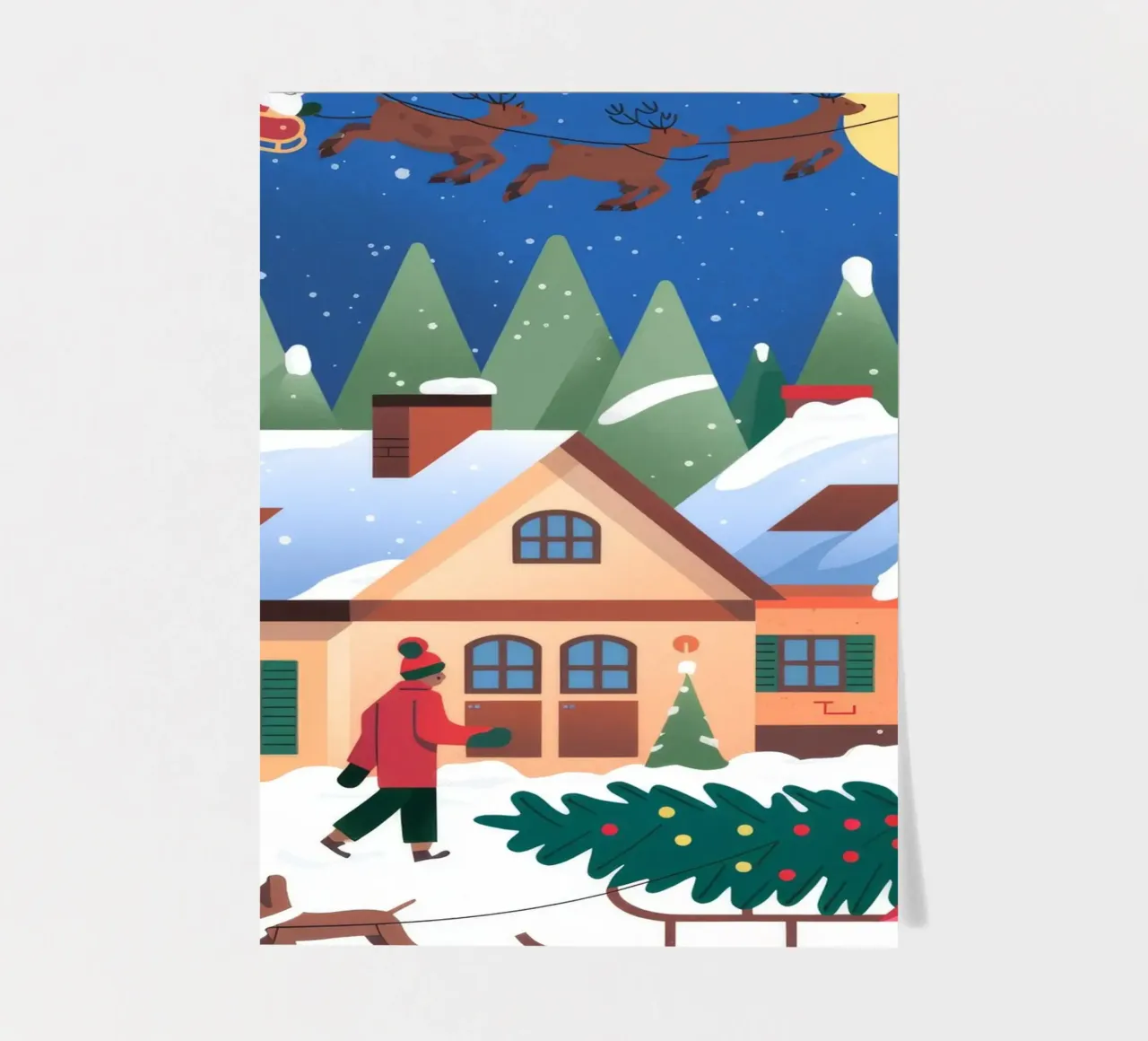 Winter Festivity sticker sheet by Artie Shifa