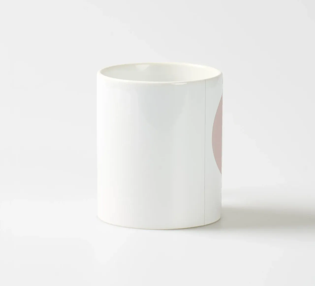 Line art minimalista di una pattinatrice su ghiaccio tazza in ceramica da Viv Line Art