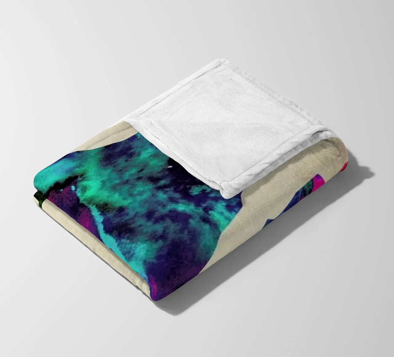 Amsterdam Watercolor Map coperta in pile da Naxart