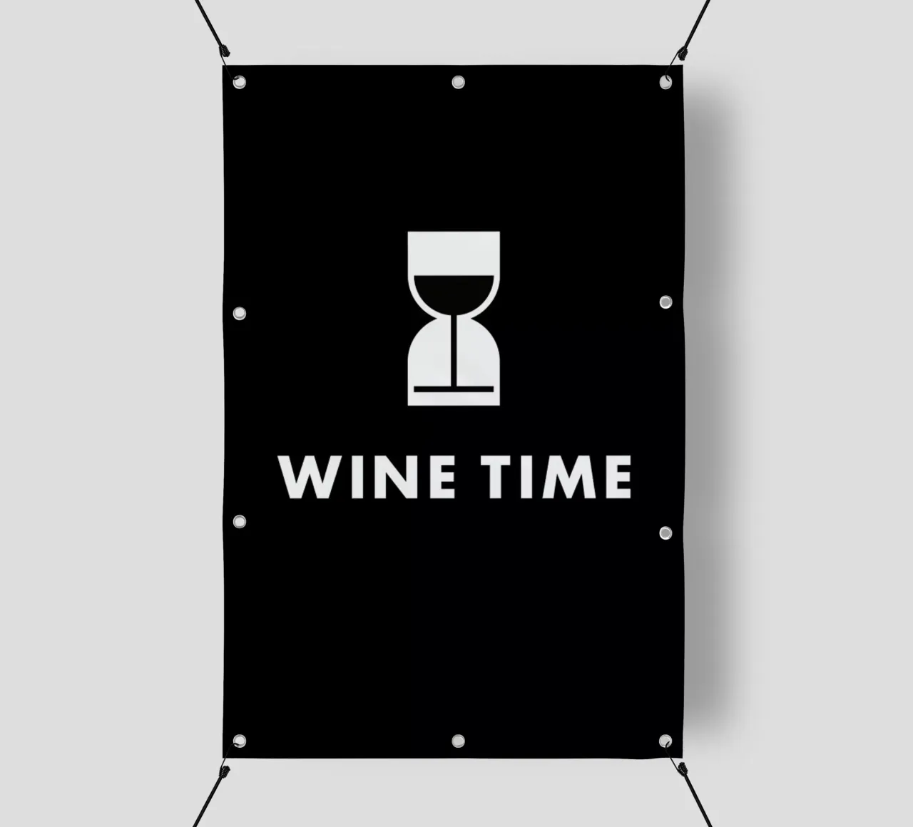 Wine Time telo in pvc da Jaco Haasbroek