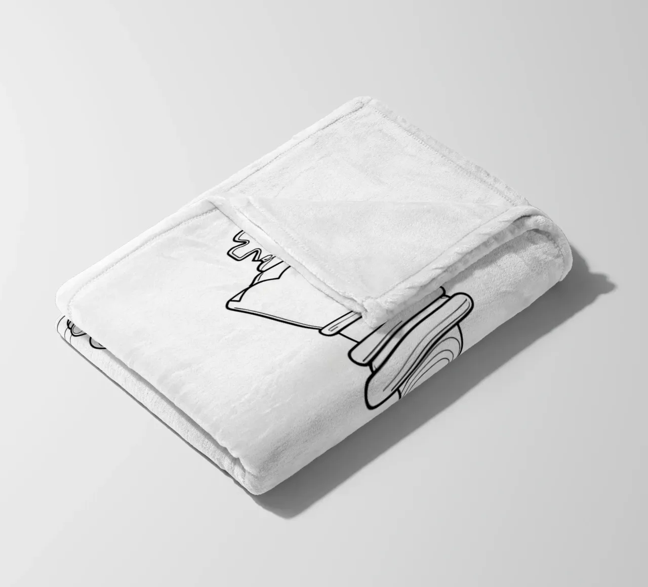 Scacchi - Line art minimalista coperta in pile da Viv Line Art