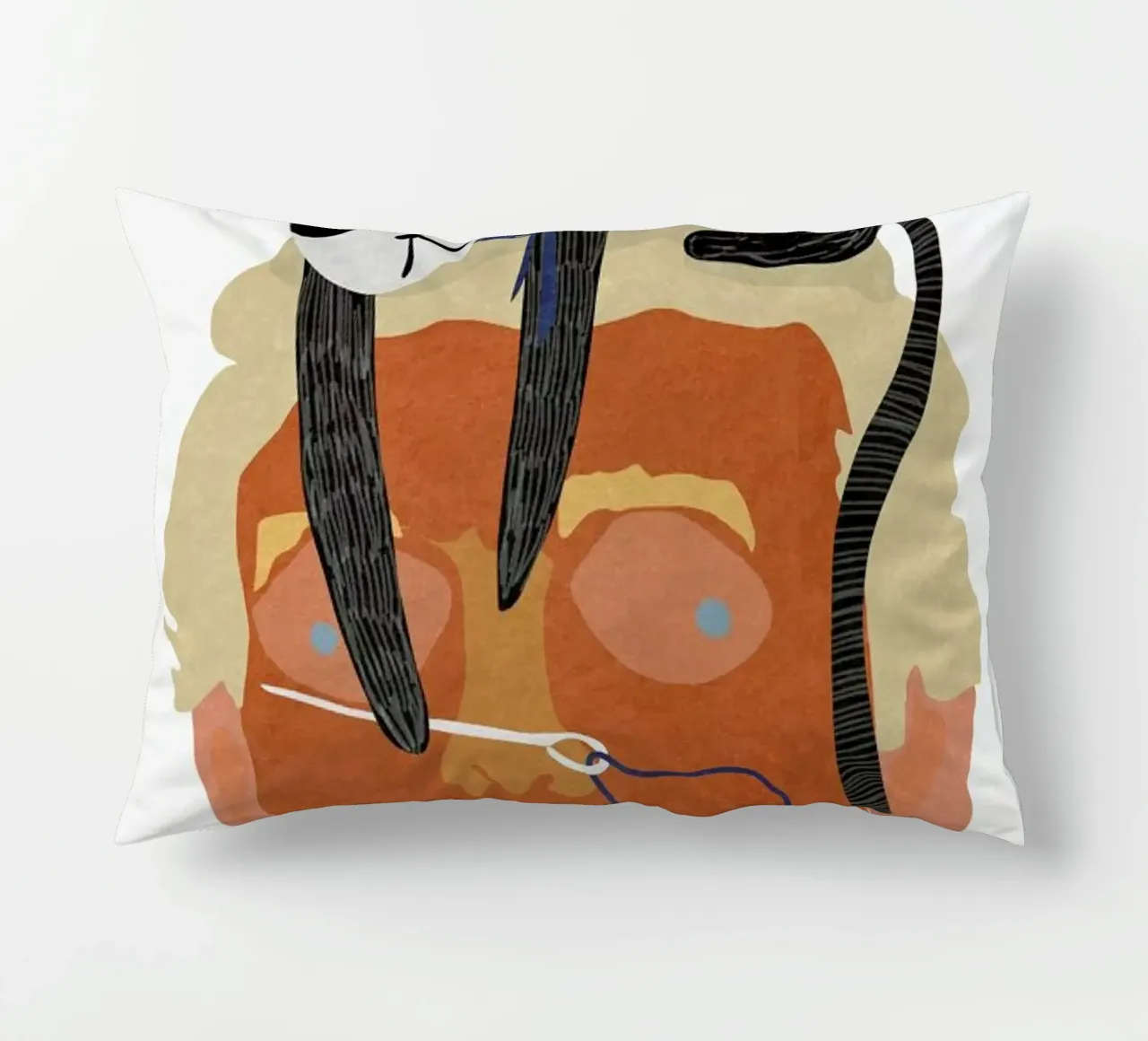 Speak No Evil cuscino da Amalia Restrepo