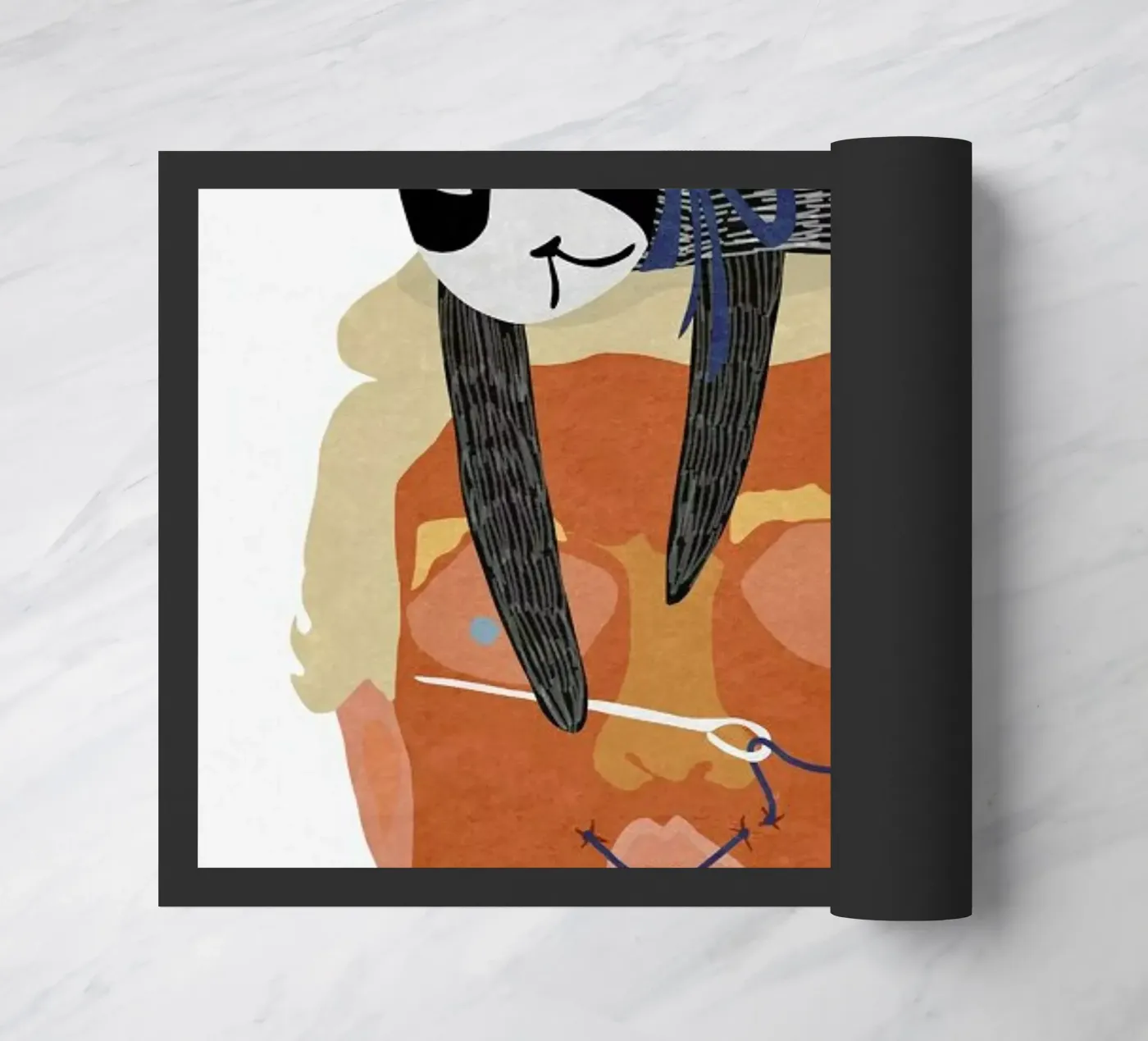 Speak No Evil deurmat van Amalia Restrepo