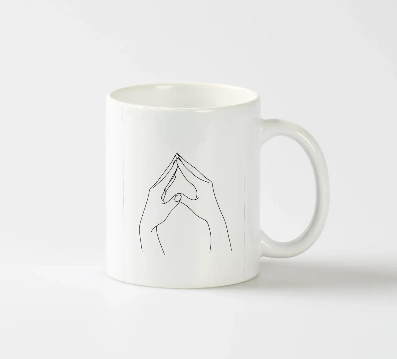 Tother - Line art minimalista tazza in ceramica da Viv Line Art