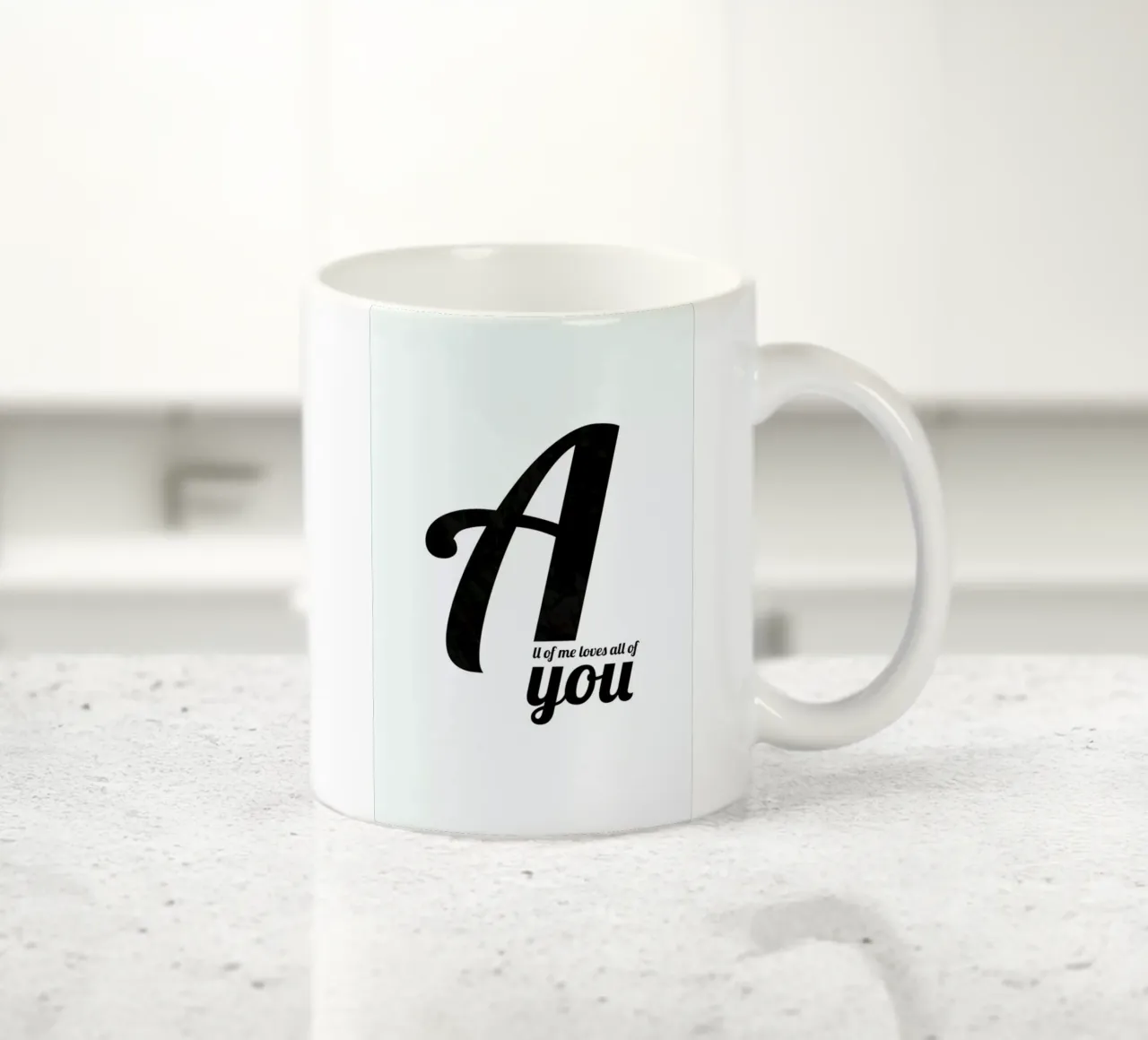 All Of Me ceramic mug by Froilein Juno