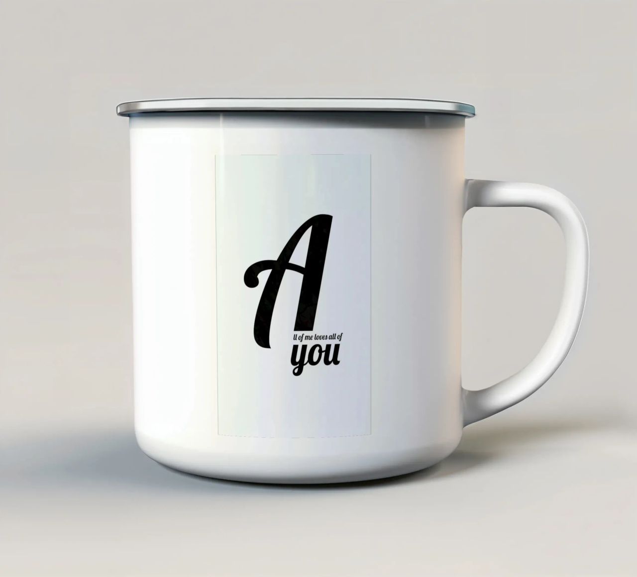 All Of Me tazza in smalto da Froilein Juno