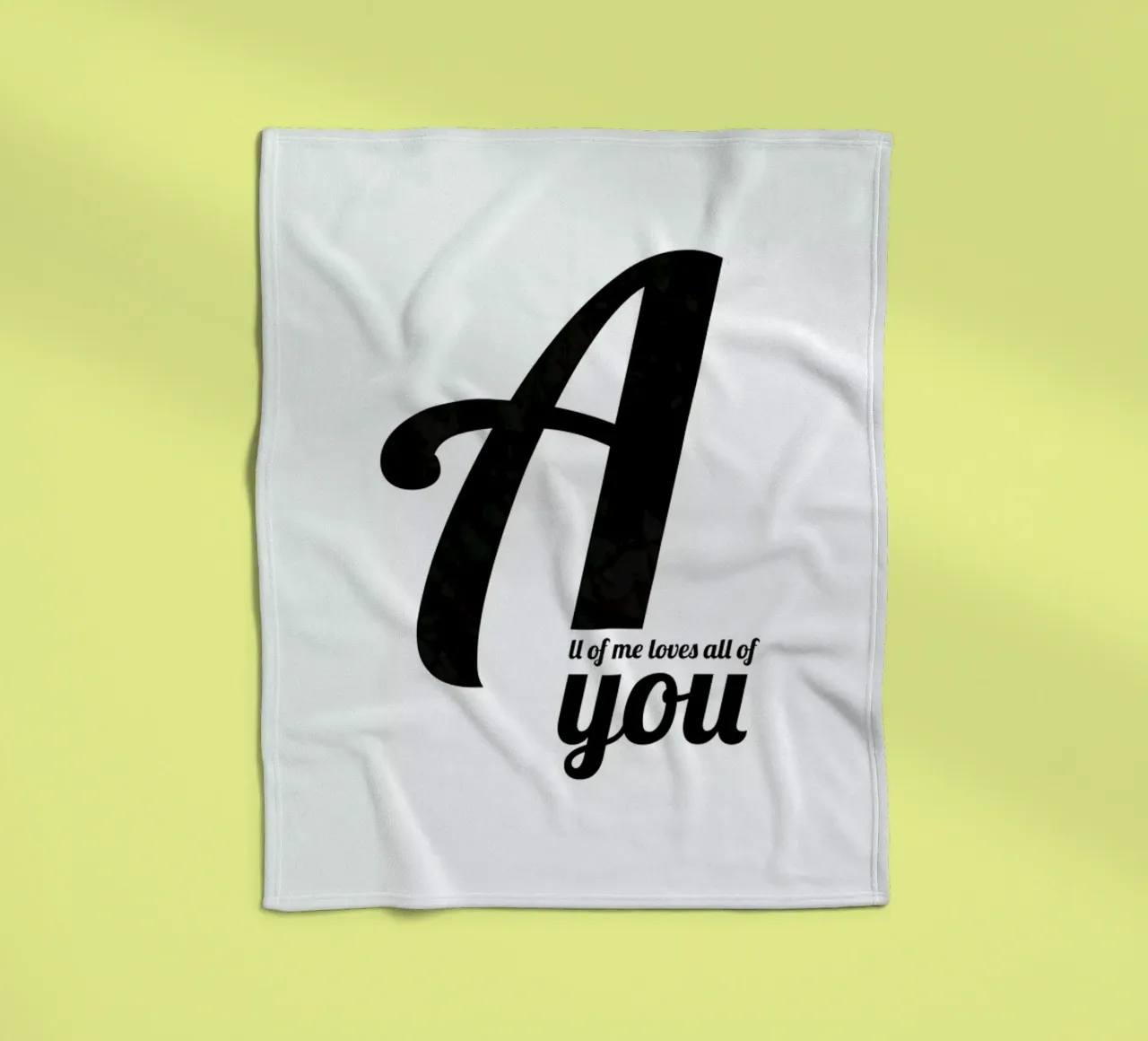 All Of Me coperta in pile da Froilein Juno
