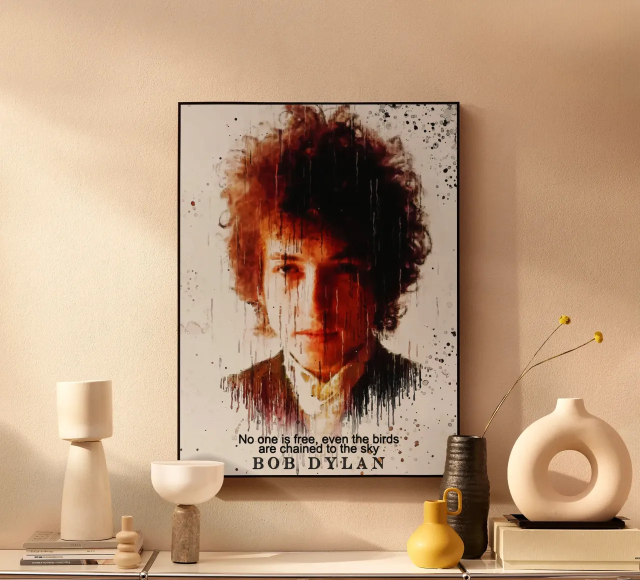 Nessuno è libero plexiglass da Gunawan Rb